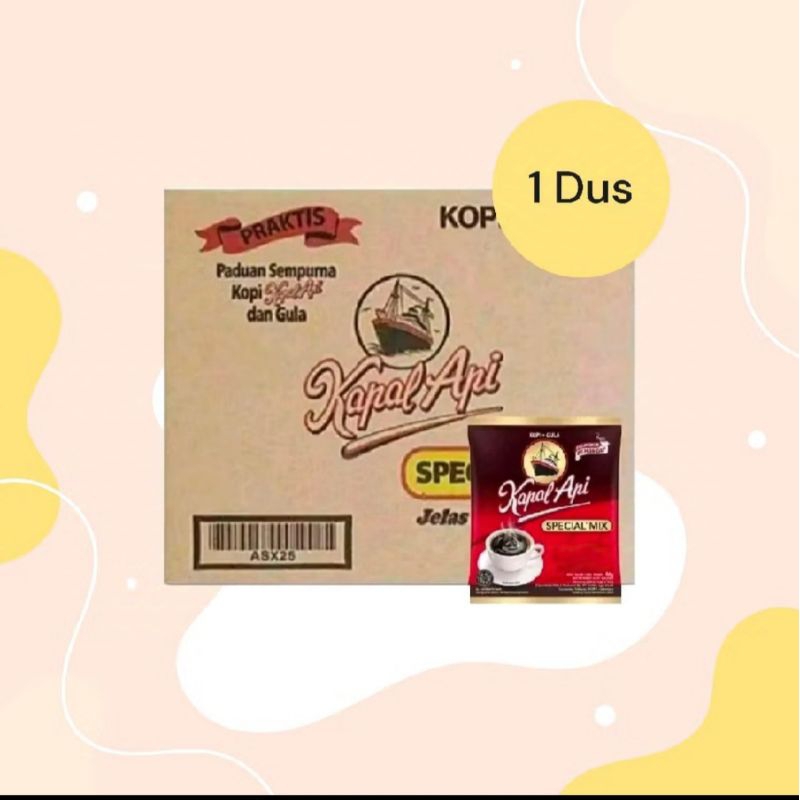 

KOPI KAPAL API SPESIAL MIX 1 DUS