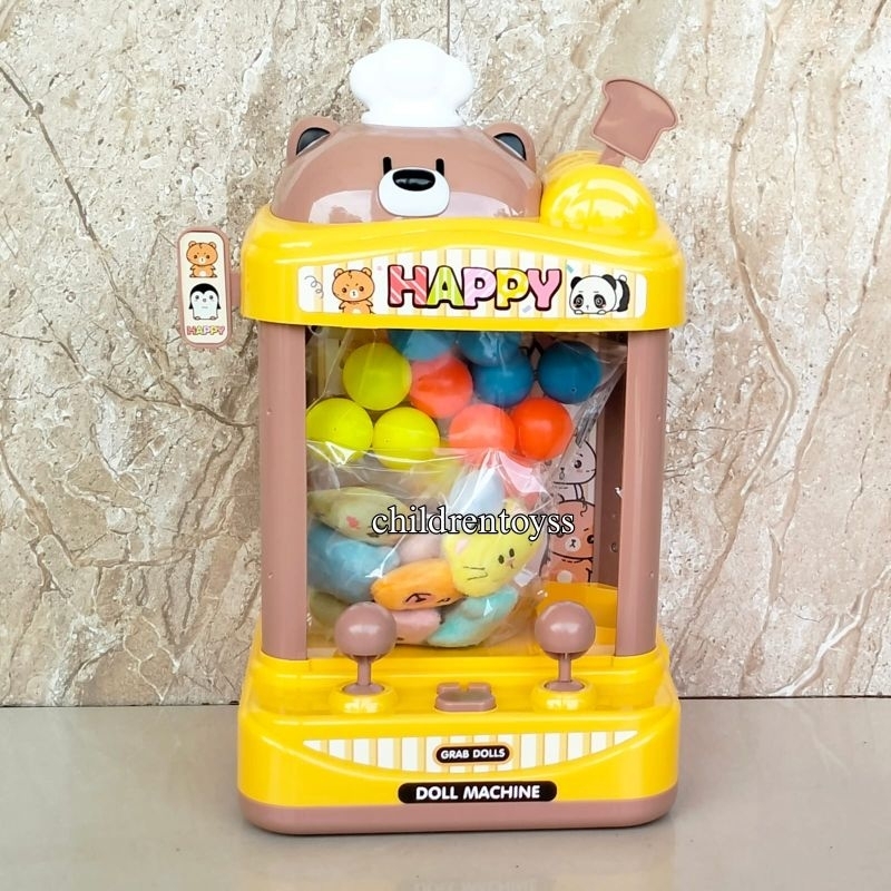Mainan Mesin Capit Grab Dolls / Mainan Mesin Capit