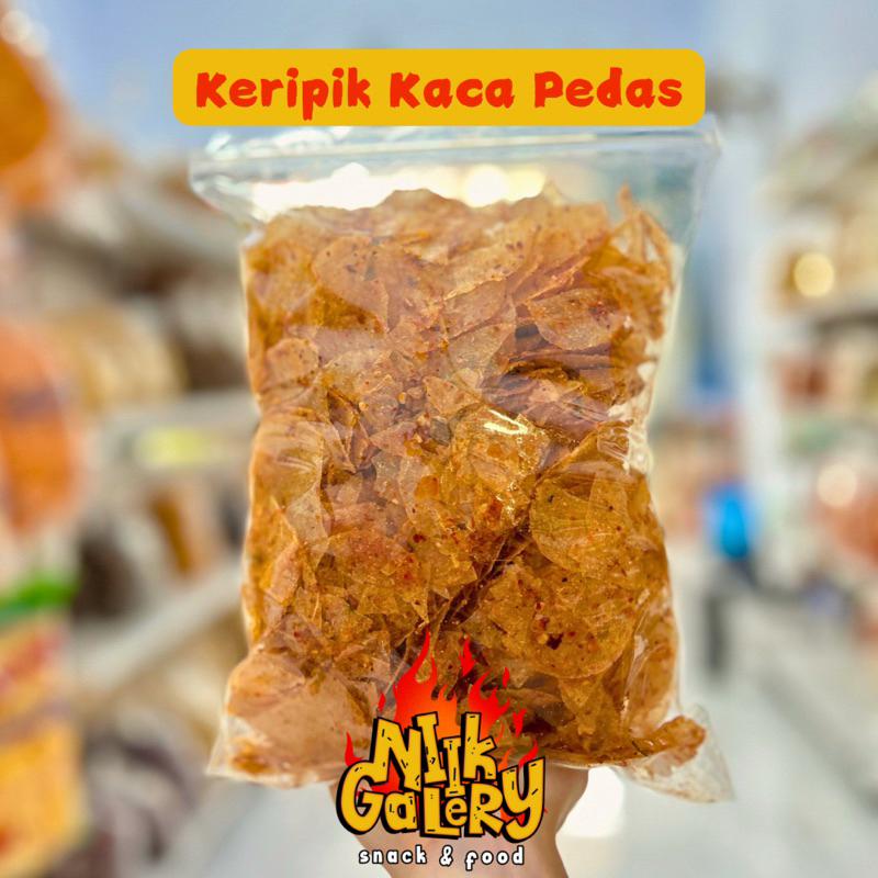 

Keripik kaca / Kripca pedas 100gr