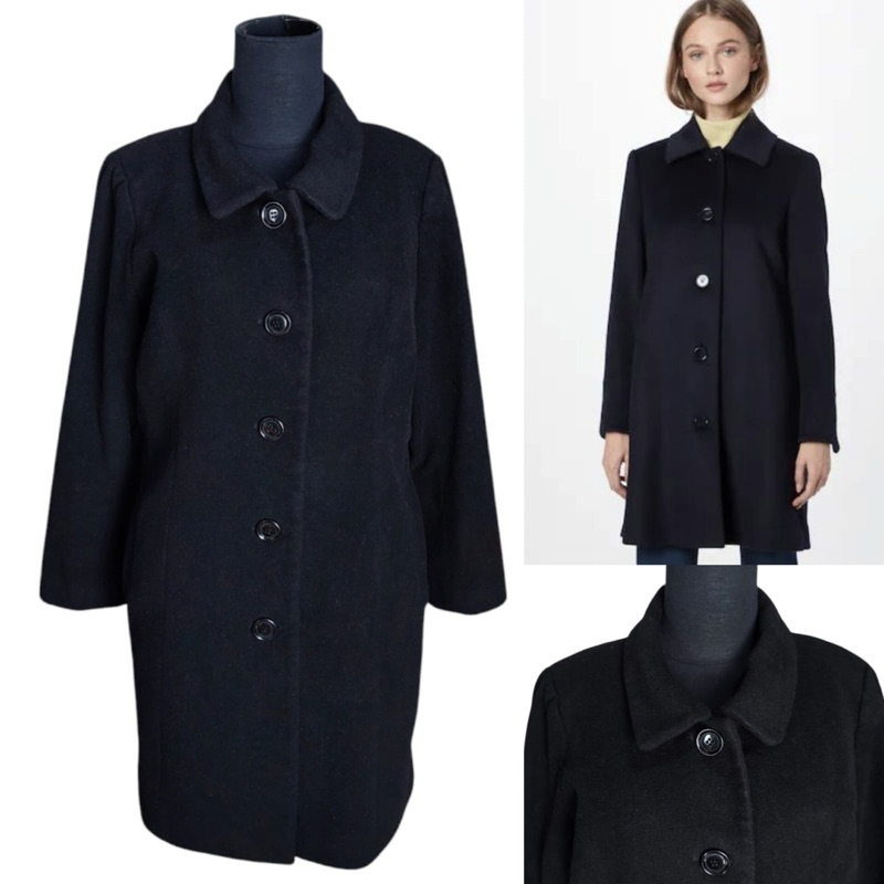 Preloved Wool Coat RU 12122405