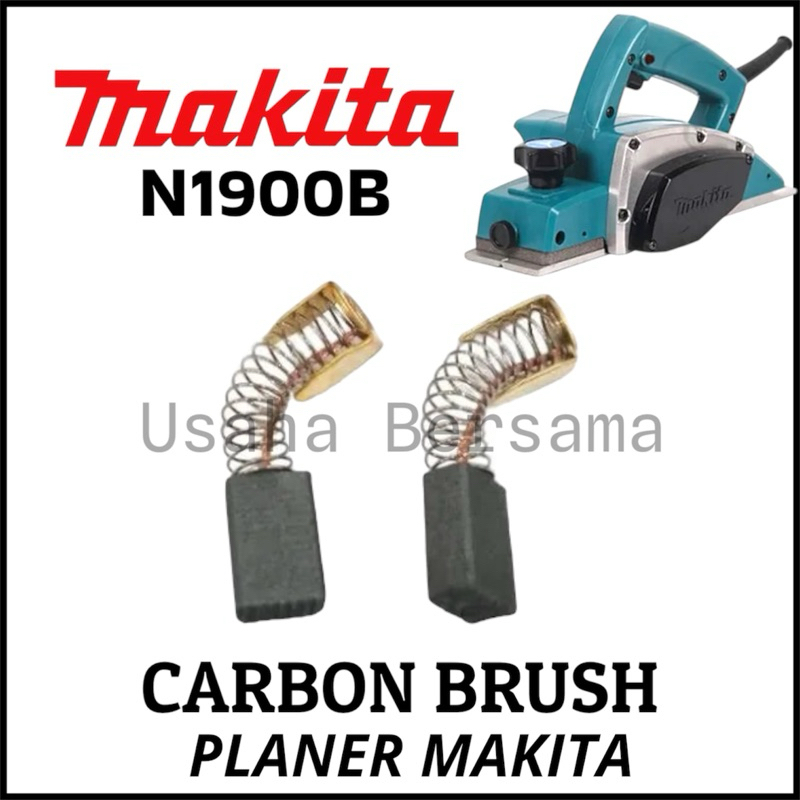 BROSTEL MAKITA N1900B JAPAN CARBON BRUSH FOR MESIN PLANER KETAM MAKITA N1900B / BOSTEL COAL MESIN  P