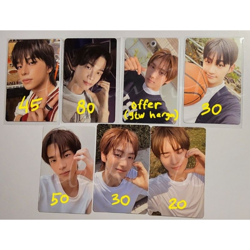 photocard TWS pc pledis [BACA DESKRIPSI]