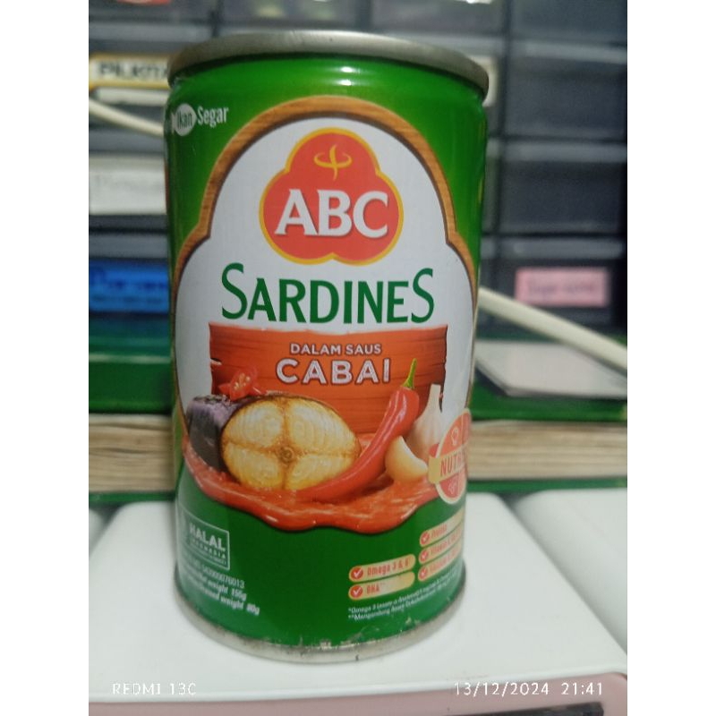 

Sarden Kaleng ABC Besar 425gr | kios Zulaikha