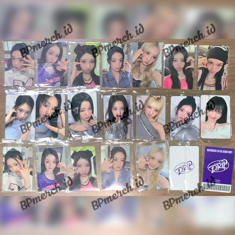 BABYMONSTER FANSIGN APPLICANT PHOTOCARD