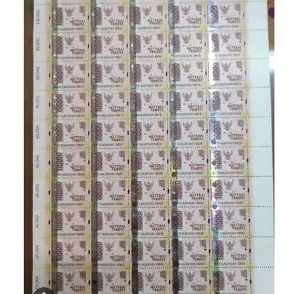 

stamp matrai 10000 asli