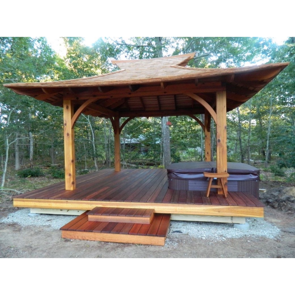 gazebo kayu jati | gazebo minimalis | saung gazebo