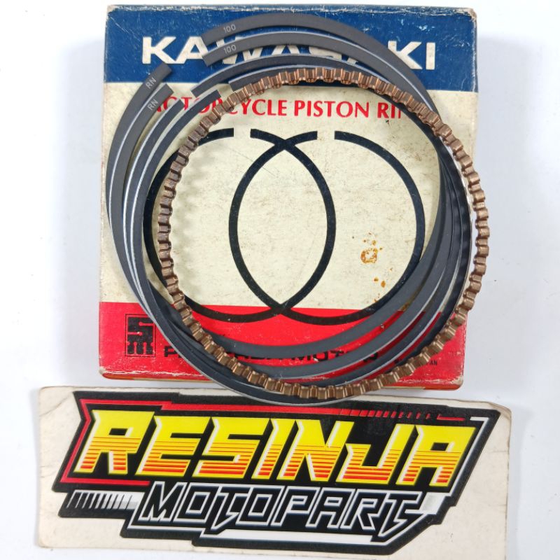 Ring Piston Seher Kawasaki Kaze Kaze R Oversize Os 100 13024-1101