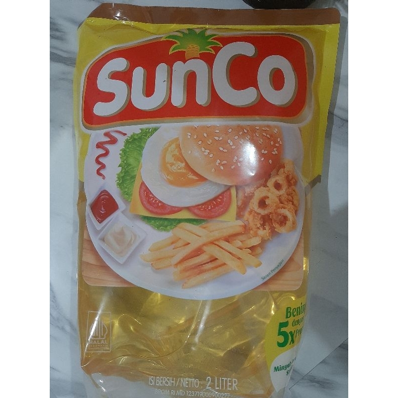 

Minyak goreng Sunco 2 Liter 1 Litee