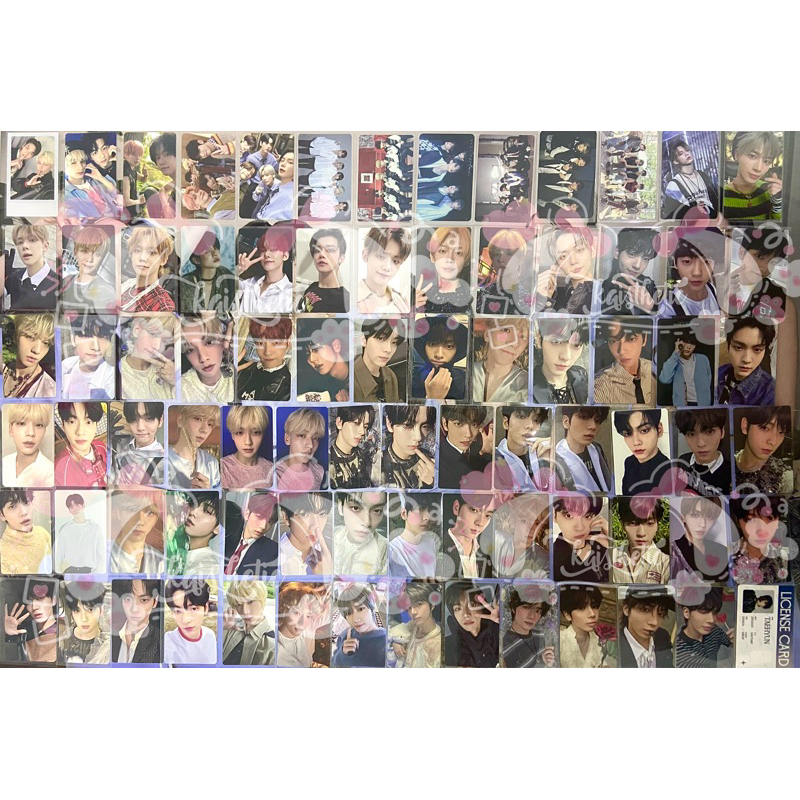 ( READ DESC ) yeonjun soobin beomgyu taehyun hueningkai txt official pc photocard album pob ld lucky