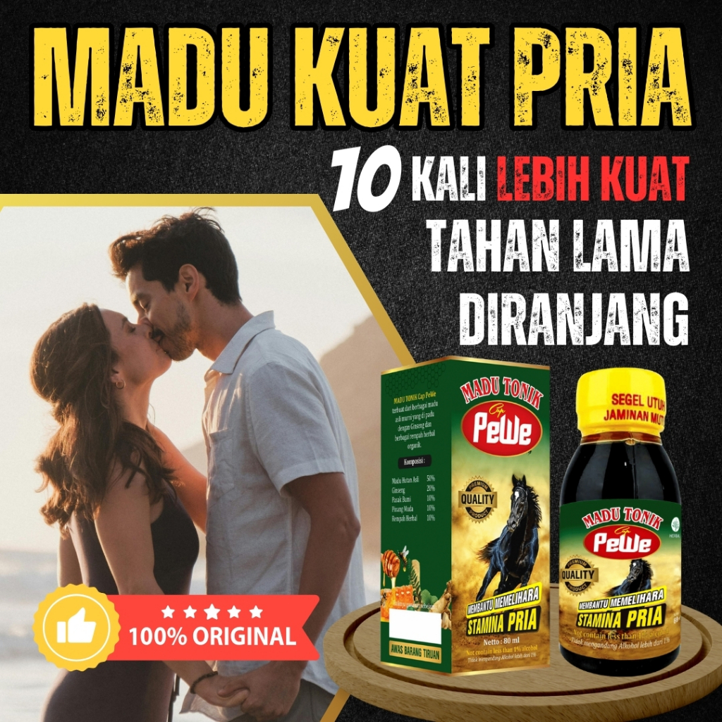 

Madukuat Madu Pewe Original | Herbal Alami Solusi Stamina Pria Perkasa Kuat Tahan Lama Di Ranjang