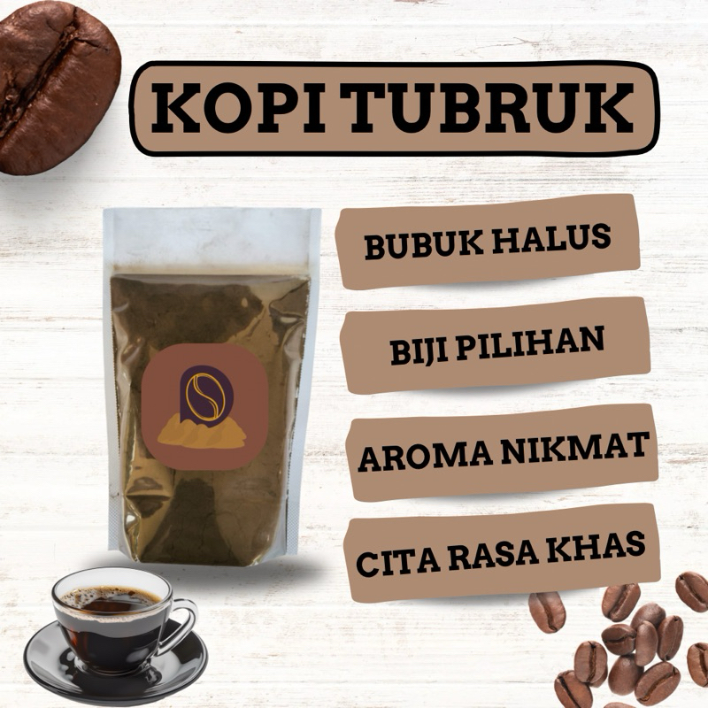 

Kopi Tubruk 1 Kg - Cita Rasa Khas - Nikmat Aromanya