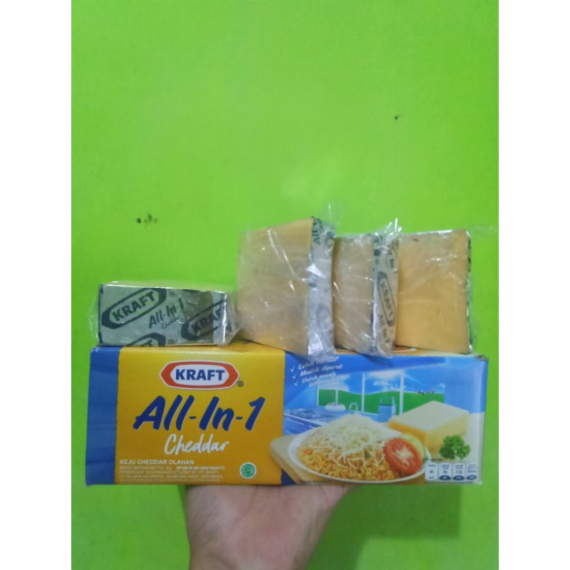 

keju Kraft All in 1 berat 250gr