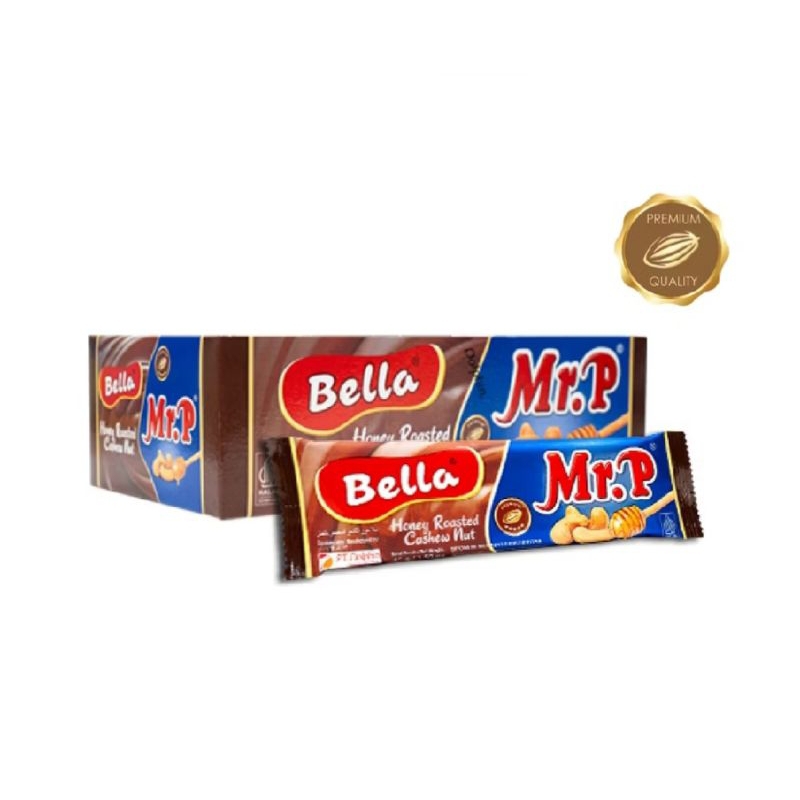 

Bella Mr.P Coklat Honey Caswewnut 45gr