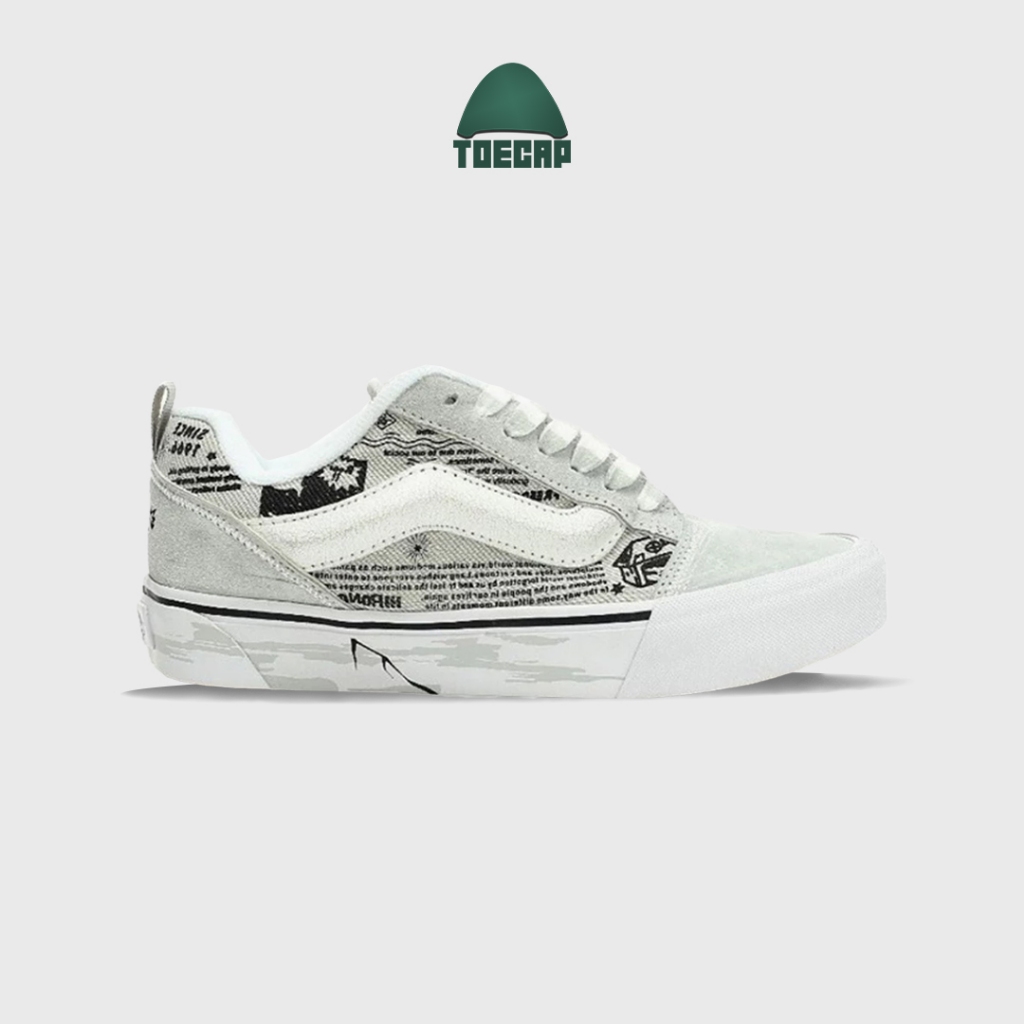 Vans x Hirono Vault Knu Skool VR3 LX Purplish White Grey