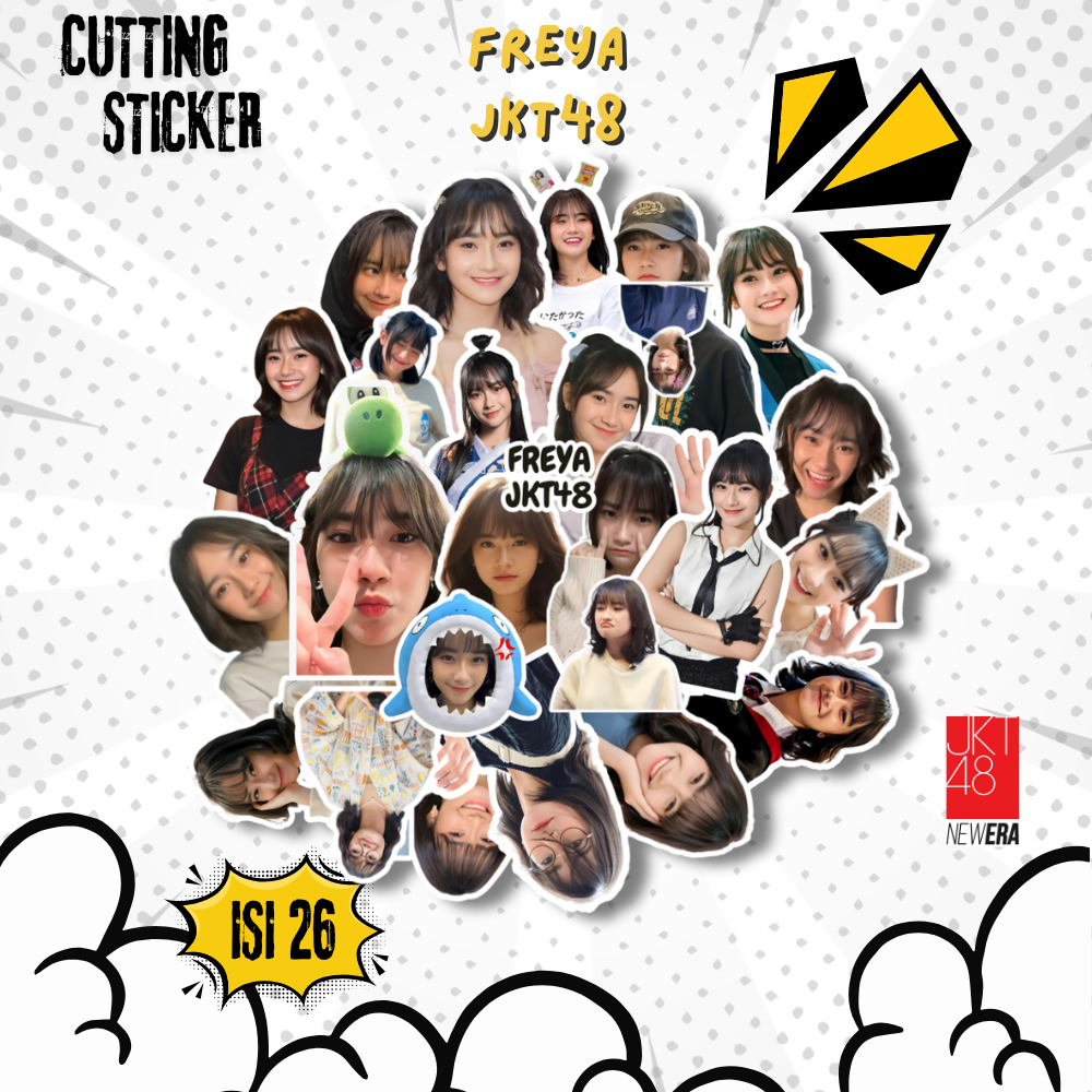 

CUTTING STIKER FREYA JKT48 ANTI AIR (HARGA 26 PCS) MOON STICKER JPOP CARDS IDOL UNOFFICIAL ADEL ALYA AMANDA ANINDYA ASHEL CALLIE CATHY CHELSEA CHIKA CHIRSTY CYNTHIA DAISY DANELLA ELI ELIN ELLA FIONY FLORA GENDIS GITA READY STOCK !