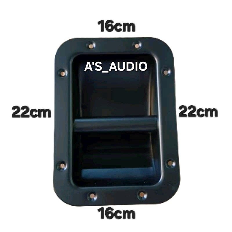 PEGANGAN BOX SPEAKER HANDLE BOX SPEAKER BESI IMPORT OVAL