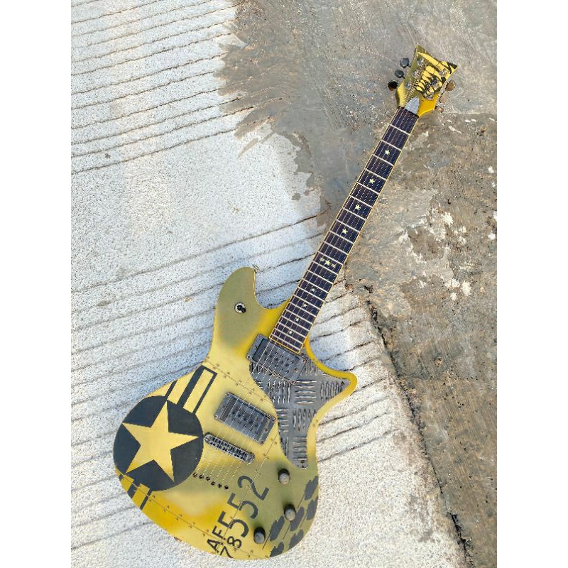 schecter warthog + ampli gitar