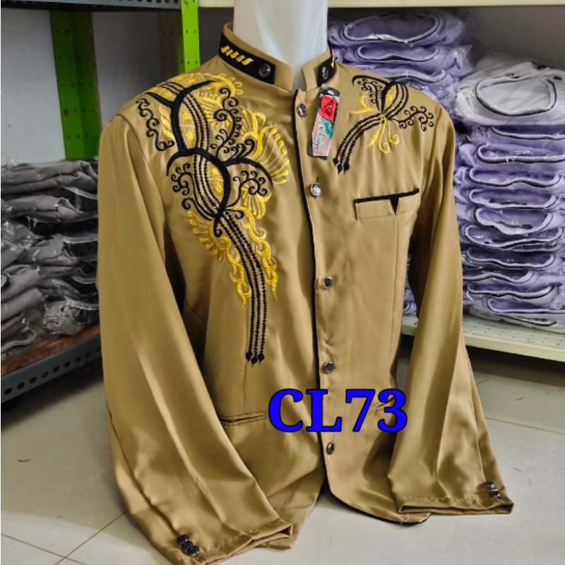 JASKO Hitam Lis Bordir / JASKO /JAS KOKO MODERM / KOKO MODEL TERBARU/ FASHION MUSLIM / BUSANA MUSLIM