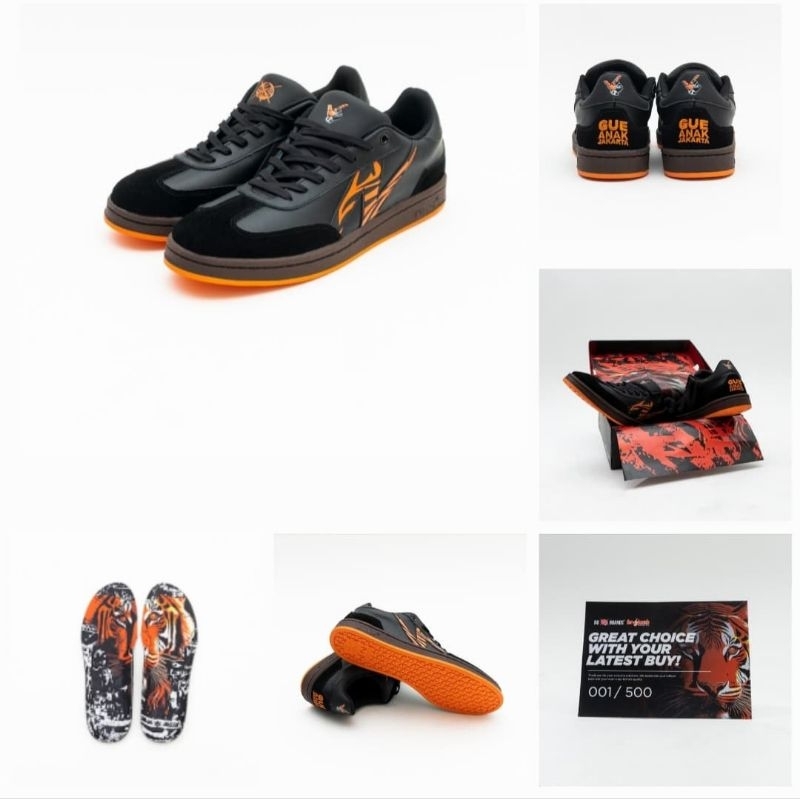 Sepatu the jakmania x nobrands footwear original