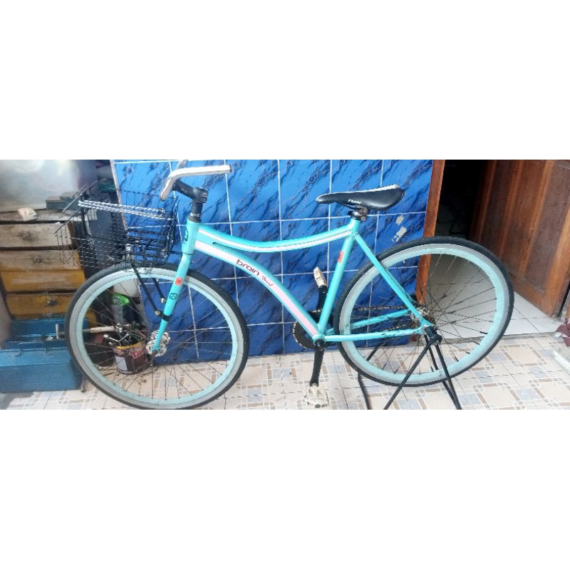 sepeda fixie brain Alloy/Aloy/almunium