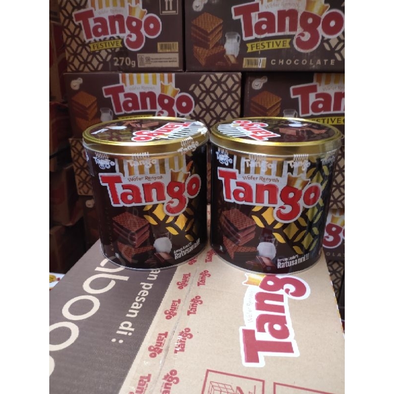 

TANGO WAFER KALENG RASA COKLAT 240Gr/270Gr