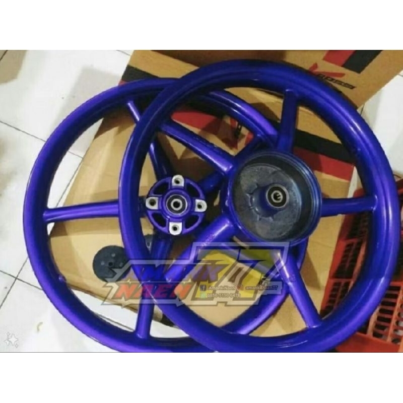 Velg vrossi v rossi copy rcb biru f1zr jupiter z 1.60 1.85 17
