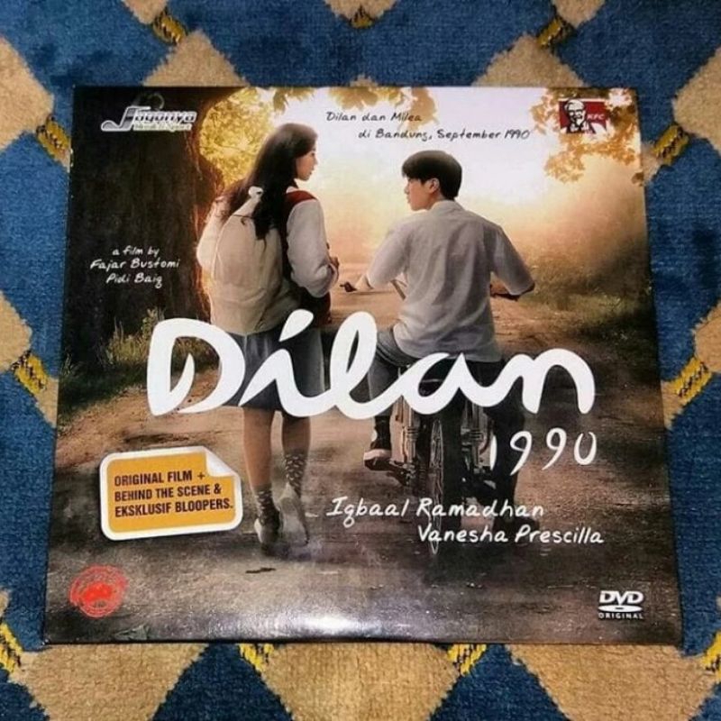 DVD Dilan 1990 - Iqbaal Ramadhan Vanesha Prescilla