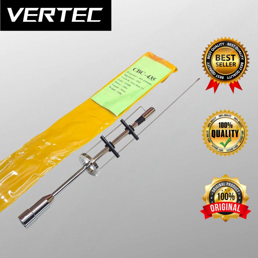 Antena CBC-435 Dualband VHF UHF di Mobil Compatible HT Rig ICOM Yaesu Kenwood Alinco Motorola Rig Mi