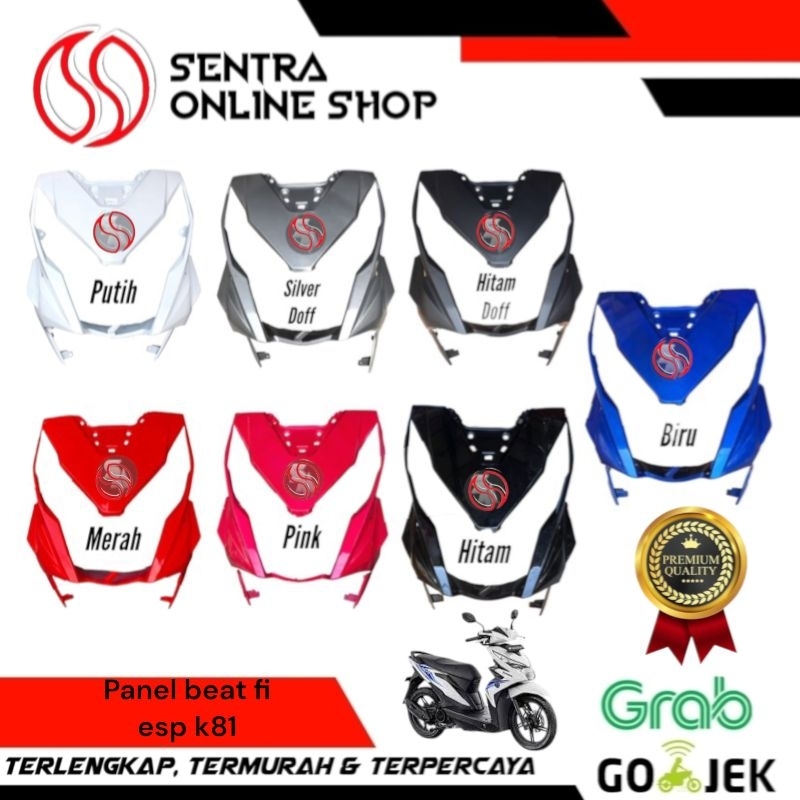 Panel tameng Beat fi injeksi esp beat street 2017 2018 2019