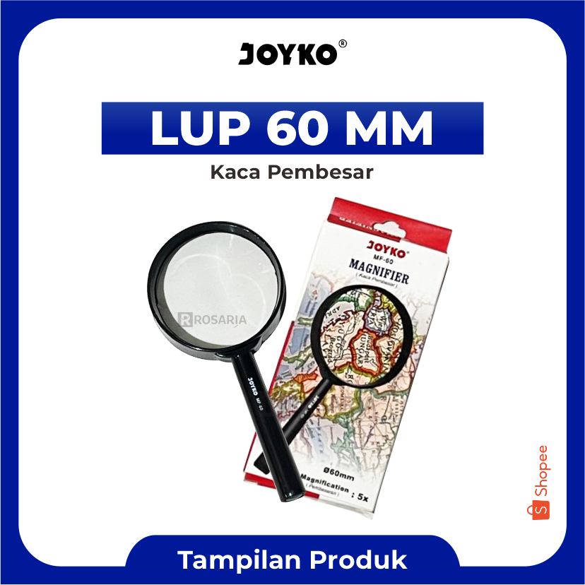 

LUP JOYKO MF-60 MM Kaca Pembesar Magnifier Glass