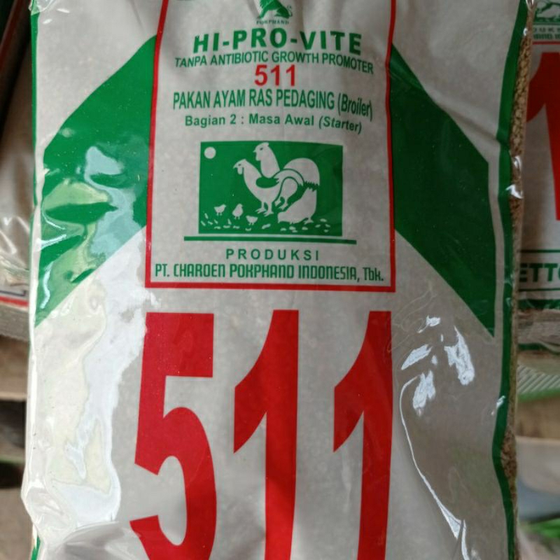 HI PRO VITE PUR AYAM STARTER PEDAGING 5 pack 511/511B