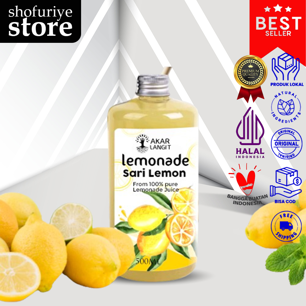 

Sari Lemon Murni 500ML Pure Lemon Juice - Sari Lemon Premium AKARLANGIT