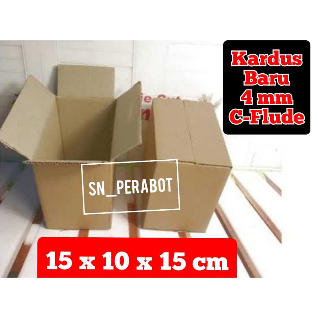 

4MM C-FLUDE KARDUS BOX PACKING 15x10x15 cm / KARDUS PACKING ONLINE SHOP 15 x 10 x 15 CM KARDUS KATRON BOX PACKING PAKING