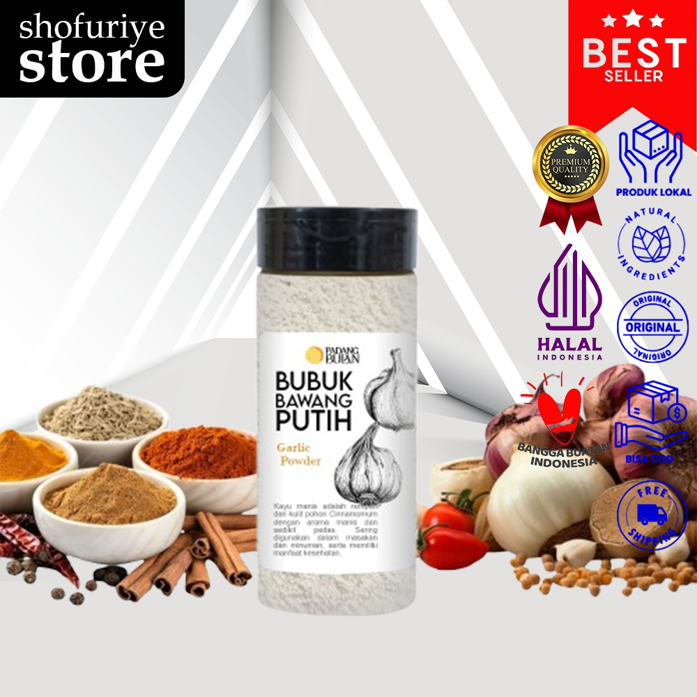 

Bawang Putih Bubuk 50 Gr Premium Garlic Powder - PADANGBULAN