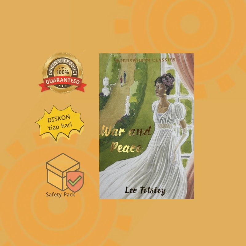 (Original Import) WAR AND PEACE - LEO TOLSTOY