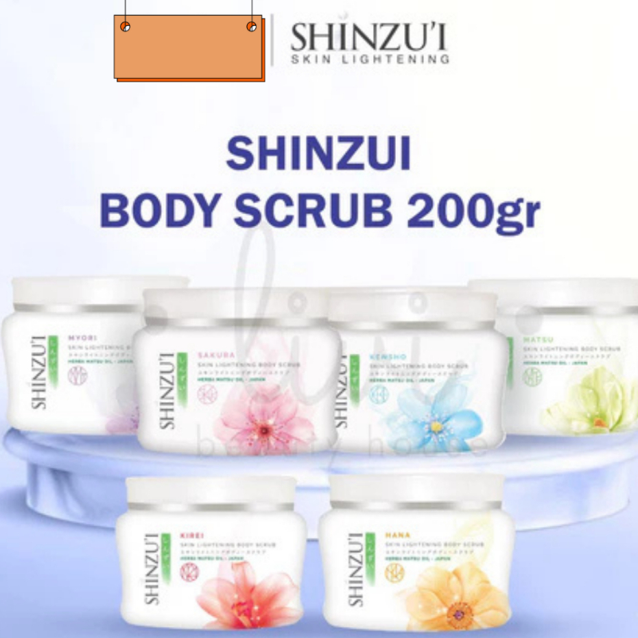 SHINZUI Body Scrub 200gr (BESAR)