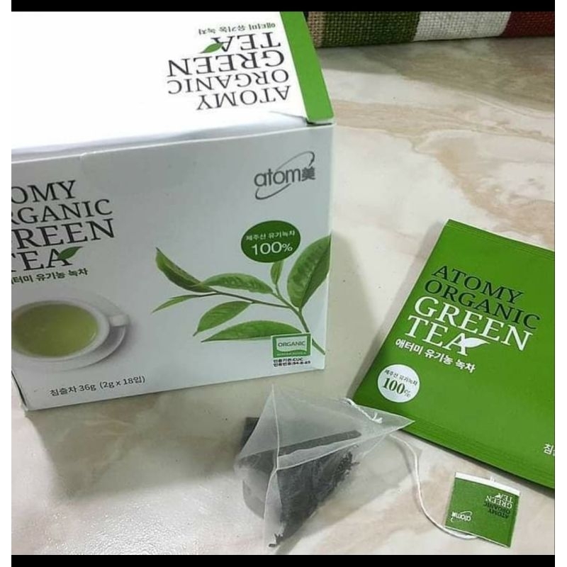 

atomy organic green tea korea