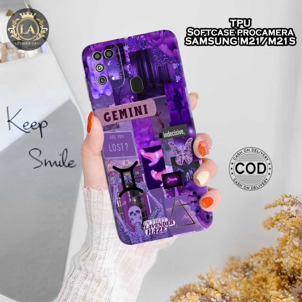 Case Samsung M21 / M21s Terbaru - Leviora Case - Fashion Case Aesthetic - Softcase Samsung M21 / M21