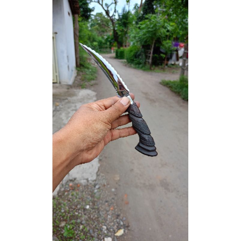 pisau kecil mini baja hss baja putih