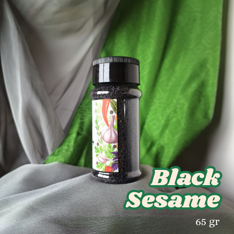 

Black Sesame / Biji Wijen Hitam 100% Dried Herb Spice Rempah Bubuk