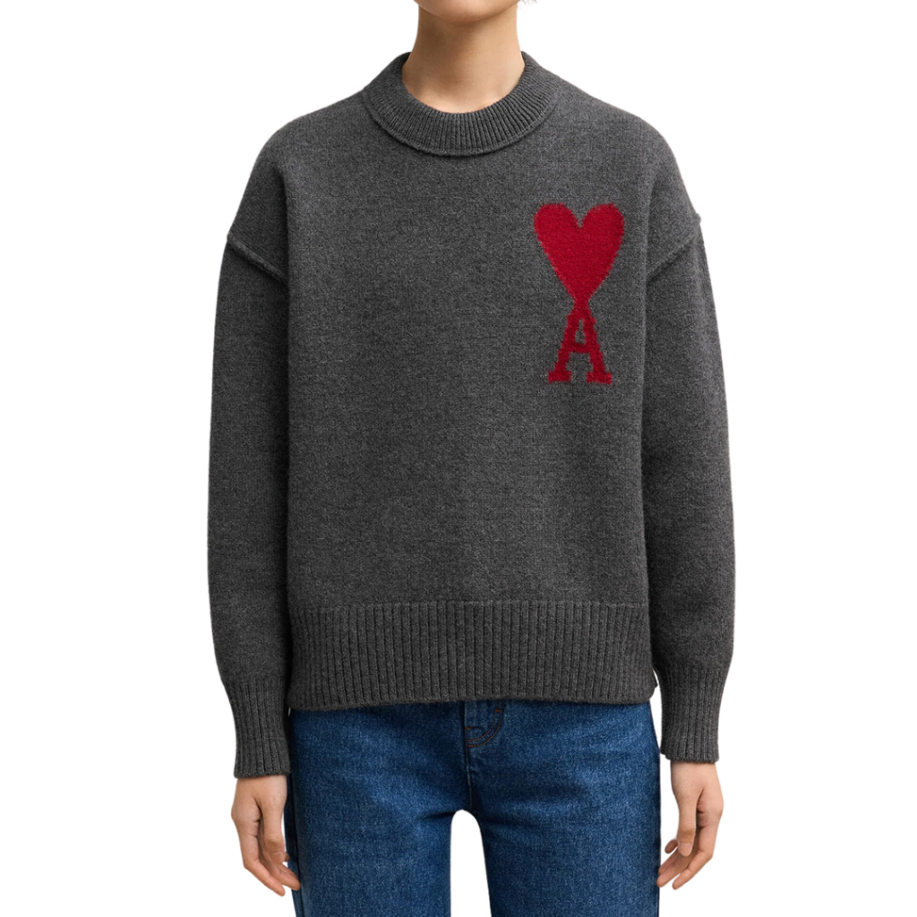 AMI PARIS Big red ami de coeur sweater ( UNISEX )