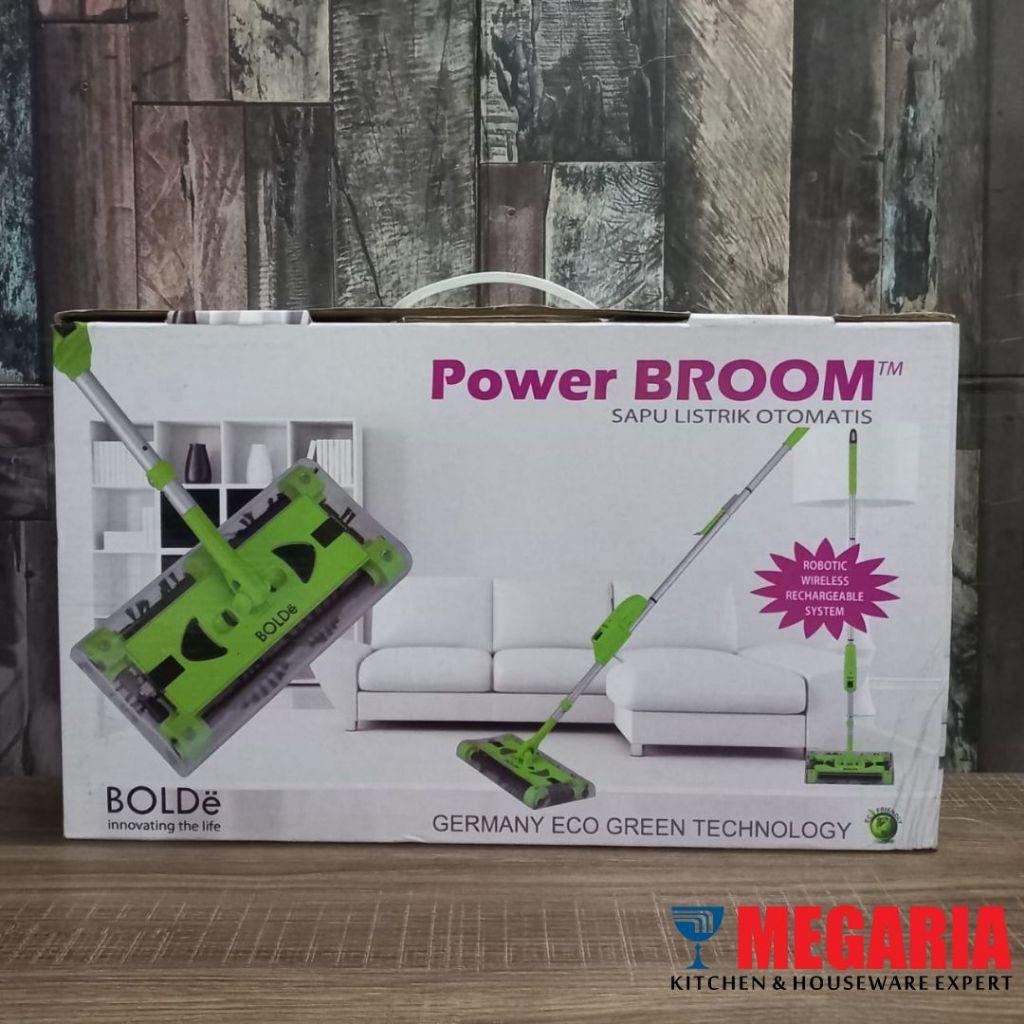 Power Broom Sapu Listrik Bolde / Sapu Listrik
