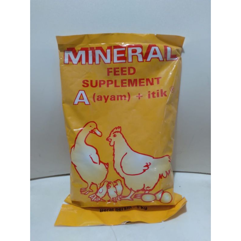 MINERAL AYAM ITIK  MINERAL FEED SUPLEMEN AYAM