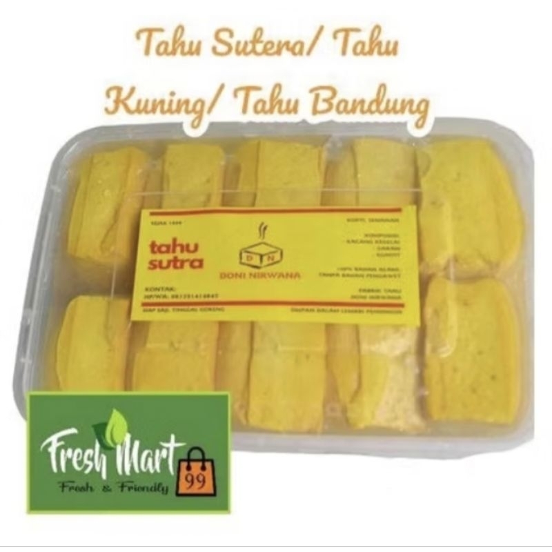 

TAHU BANDUNG/TAHU SUTRA/TAHU KUNING LEMBUT PER ISI 10 BOX