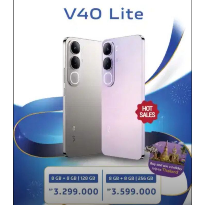 Vivo V40 lite 4G ram 8/256 BIBN new