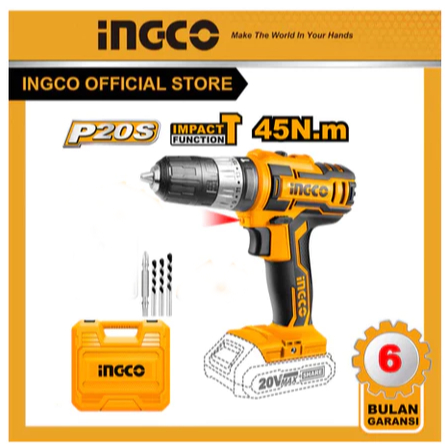 Mesin Bor Impact Drill INGCO CIDLI200215 Unit Only