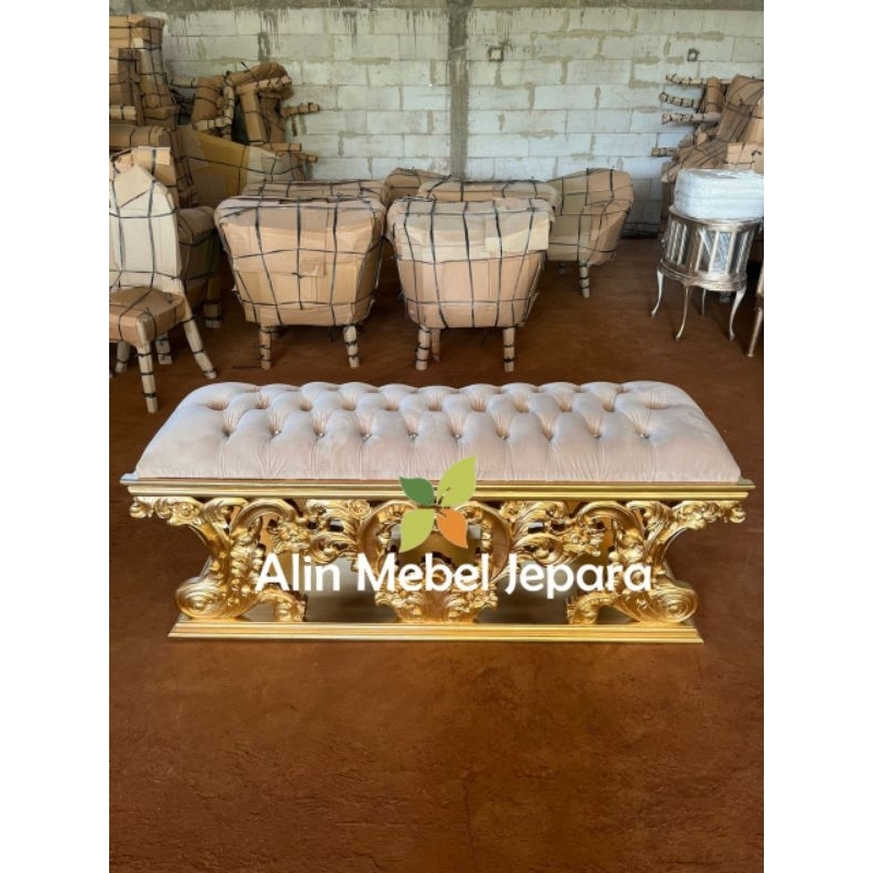 Stool ukir, sofa ukir, kursi stool kursi pelaminan, sofa pengantin dekorasi pelaminan terbaru