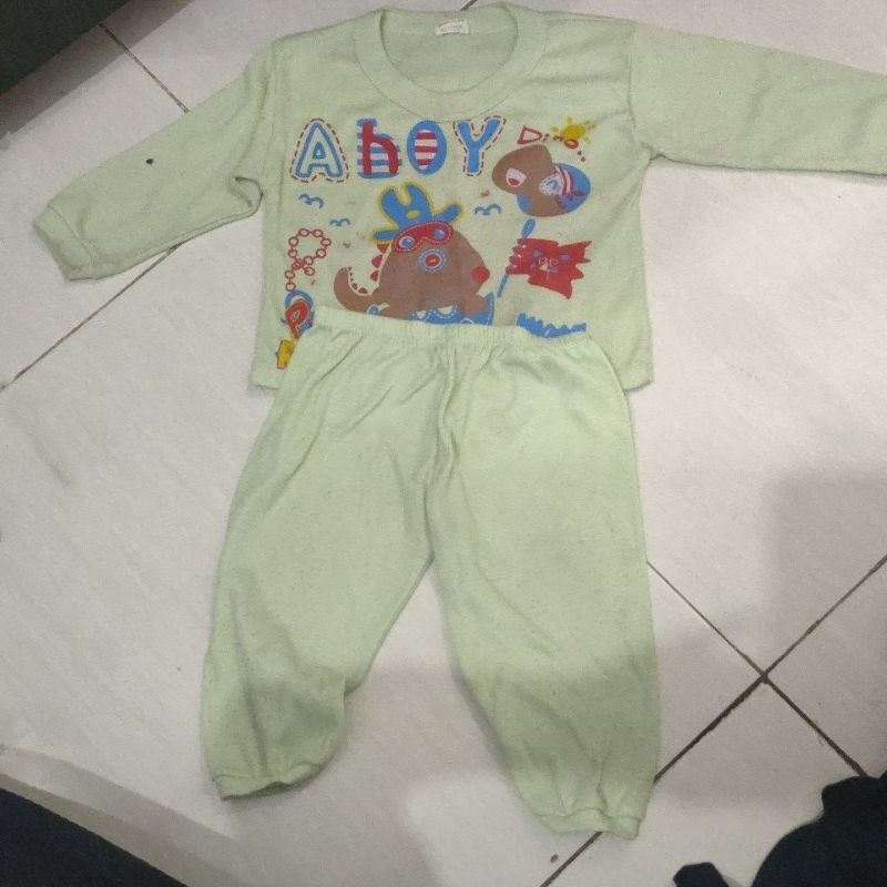 preloved baju one set bayi