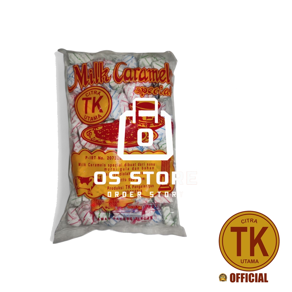 

(250gr) Milk TK caramels/permen susu Pangalengan/kopies Special