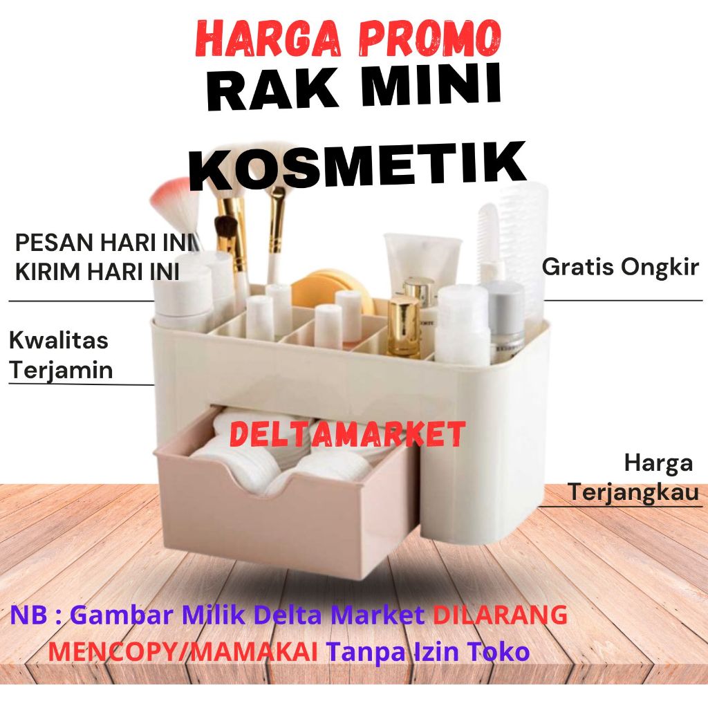 mini rak kosmetik rak kosmetik serbaguna